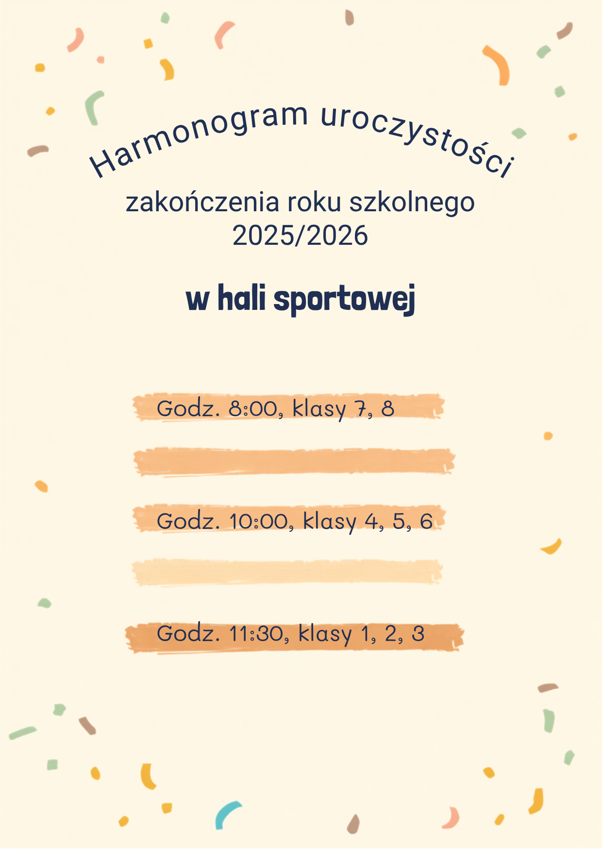 Uroczyste zakończenie roku szkolnego